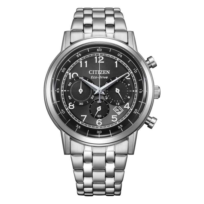 Citizen/西铁城光动能经典时尚运动男士腕表手表多功能CA4630-53E