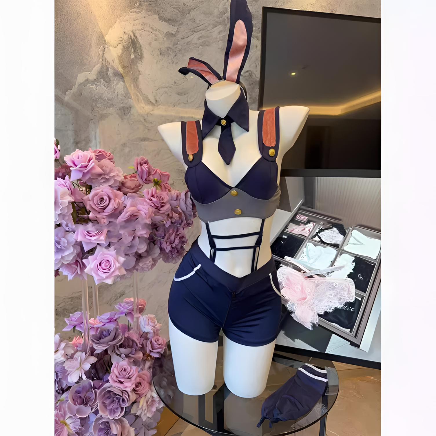 兔子警官*女巡查官性感cos服夜店表演纯欲二次元套装迪士尼辣妹