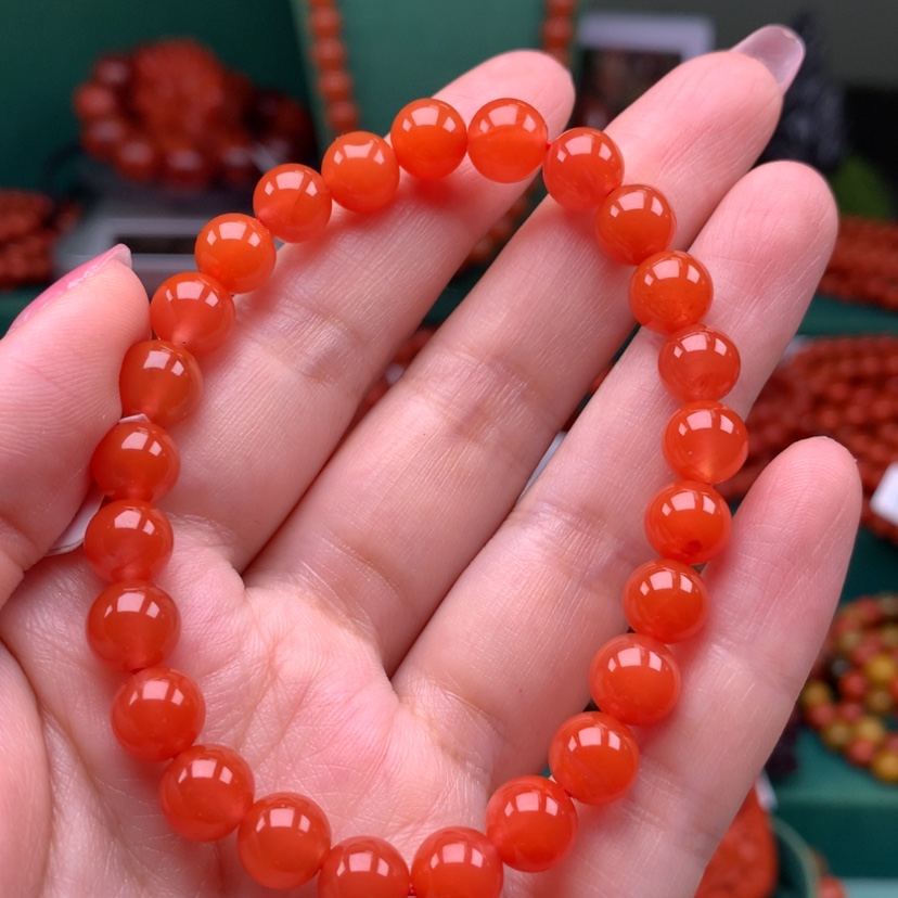 【闪购商品】南红玛瑙手串7未镶嵌