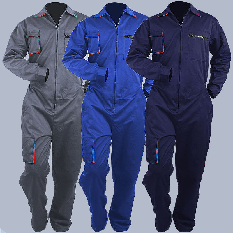 连体服套装男工装厂服劳保服防尘服耐磨汽修4S店工服连体衣男装