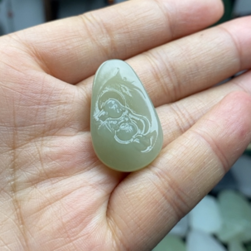 【闪购商品】和田玉颈饰未镶嵌小****?
