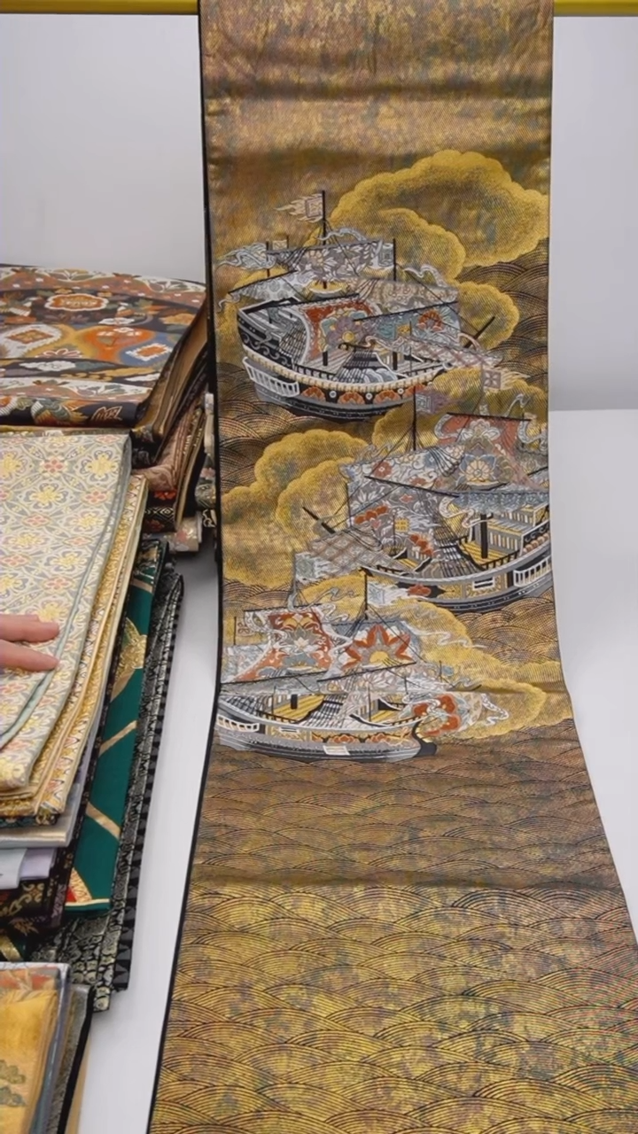 【闪购商品】真丝织绣MY01466