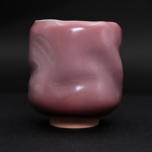 吴遠中未名窑未名款粉釉主人杯自由肌杯家用家用家用家用茶杯陶瓷