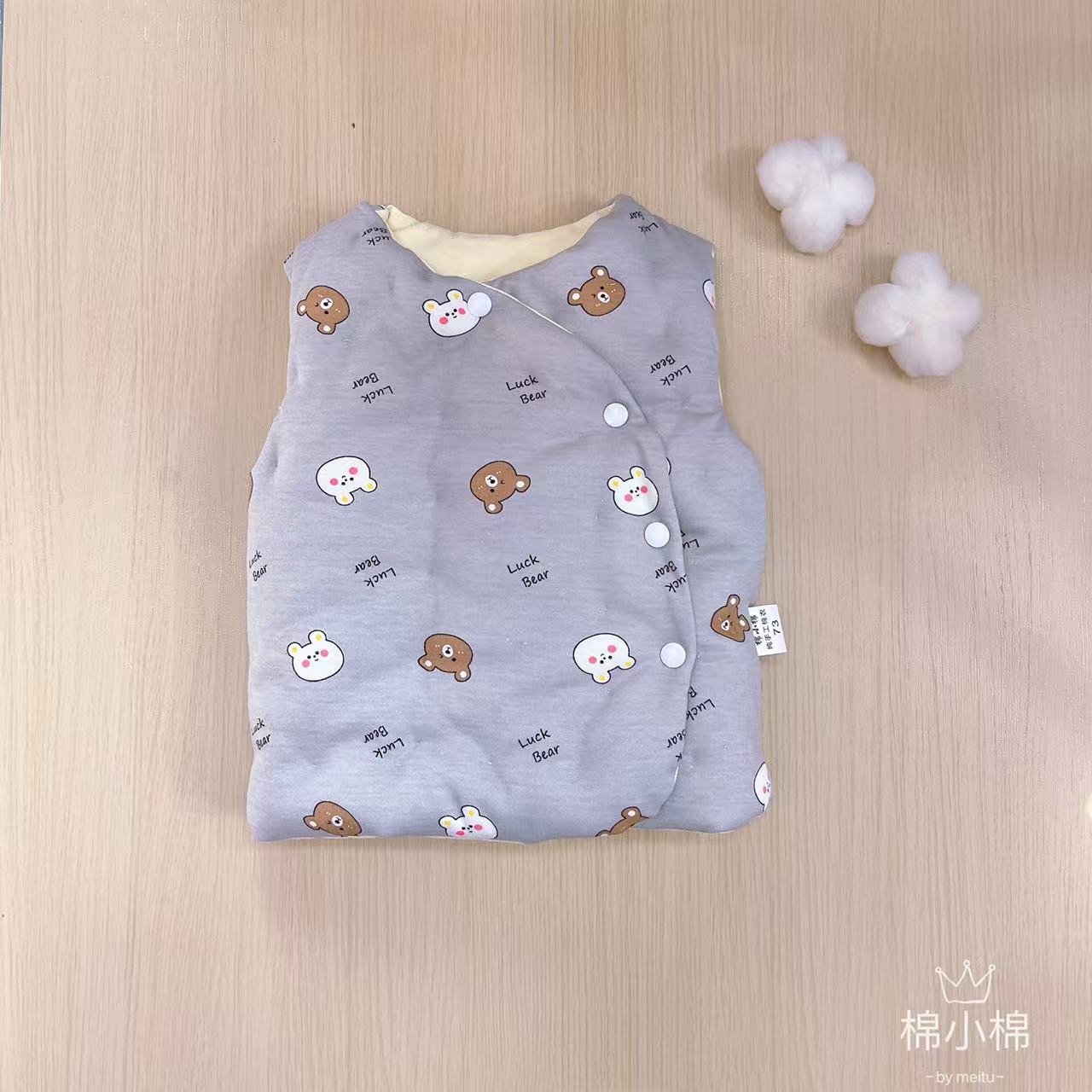 宝宝加厚 棉马甲