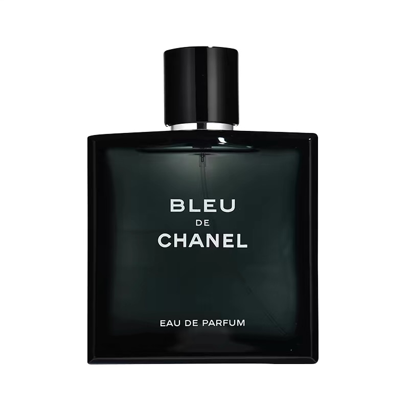 CHANEL/香奈儿蔚蓝男士淡香水清新持久淡香木质香BLEU礼袋装50ml