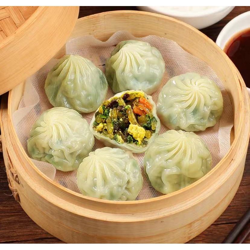 味层香水晶薄皮素子速冻早餐懒人速食半成品小笼笋新鲜简单传统