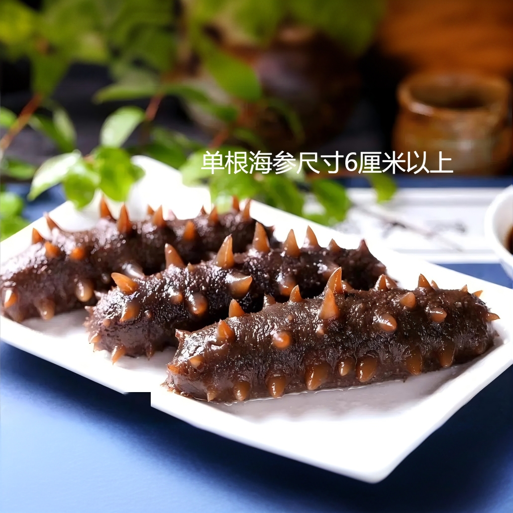 【140头】【含5头试吃任选】大连鲜蒸即食海参北纬39度底播辽刺参