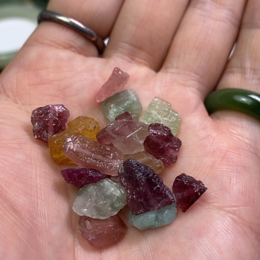 【闪购商品】碧玺珠宝半成品未镶嵌遥*