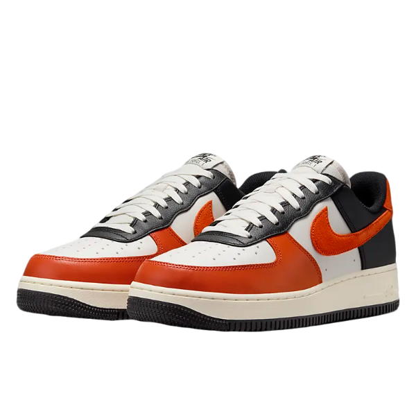 Nike/耐克官方男款珊瑚白红空军一号经典运动休闲鞋-HQ4987-010