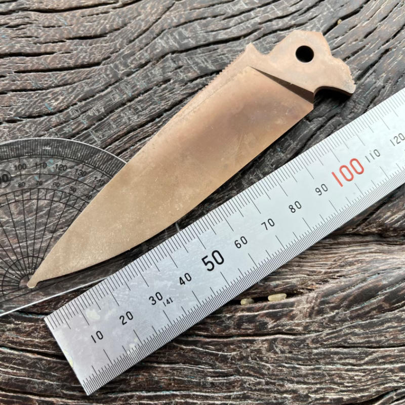 新玩熊头m390刀片 长120mm宽30mm厚4mm