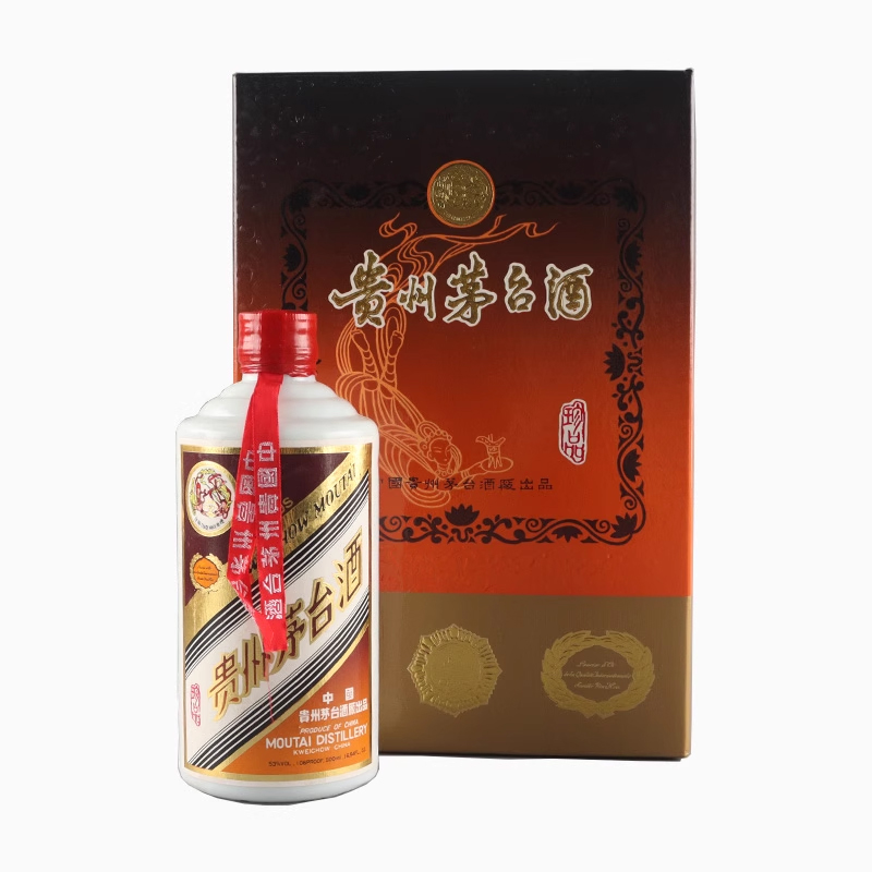 90年代 红皮珍品茅台 53度 500ml*1瓶酱香型白酒