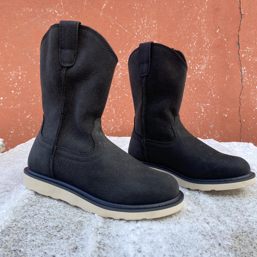 西部靴男靴单皮牛仔靴固特异户外鞋