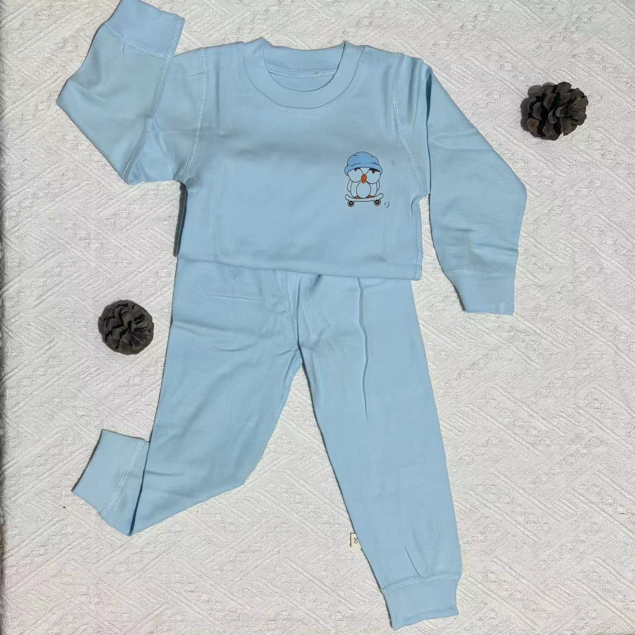 纯棉羊/毛拉架秋衣套中小童装男女宝（微微瑕建议勿拍）