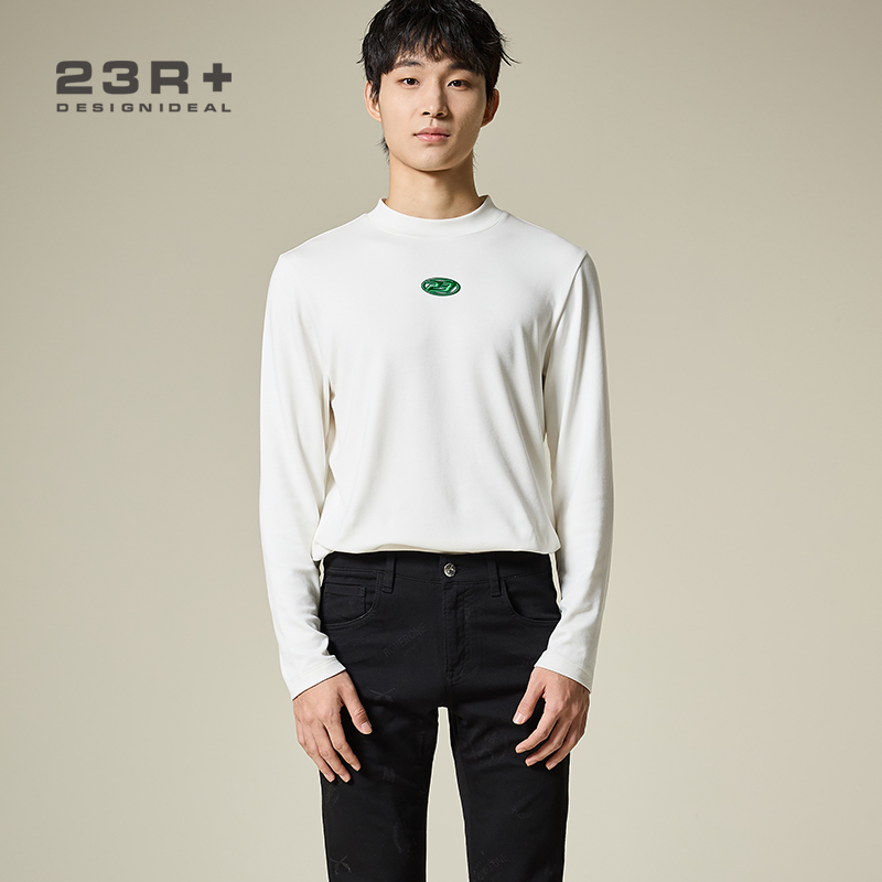 23R+立体硅胶刺绣Logo保暖透气长袖  男款 RM17233129