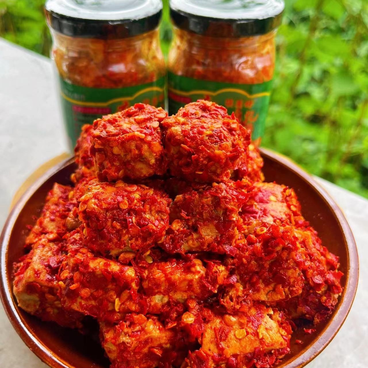 kuaimoting/筷莫停豆腐乳农家手工制作美味下饭香辣霉豆腐乳210克