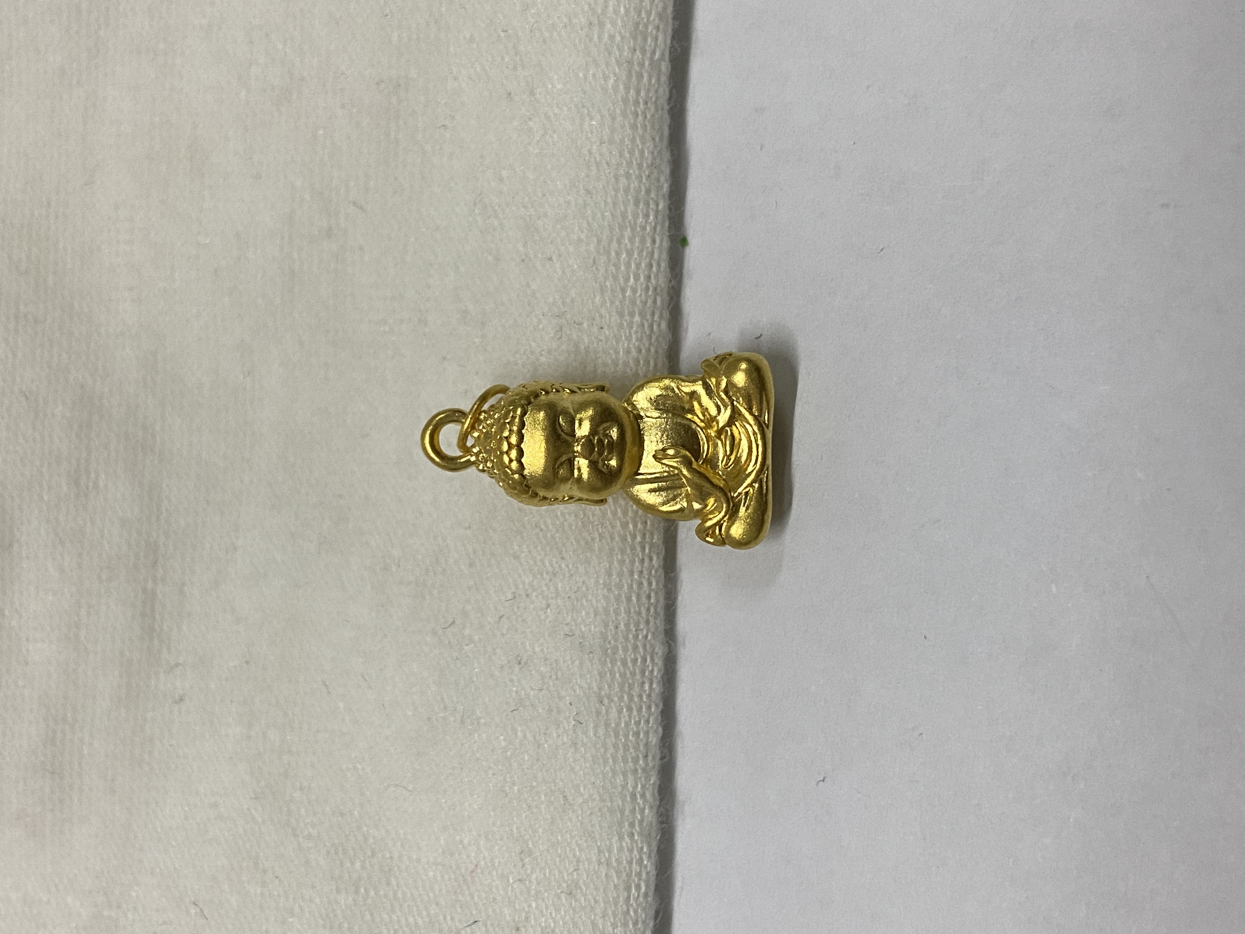 【金喜圆】足金 坐佛转运珠0.47克
