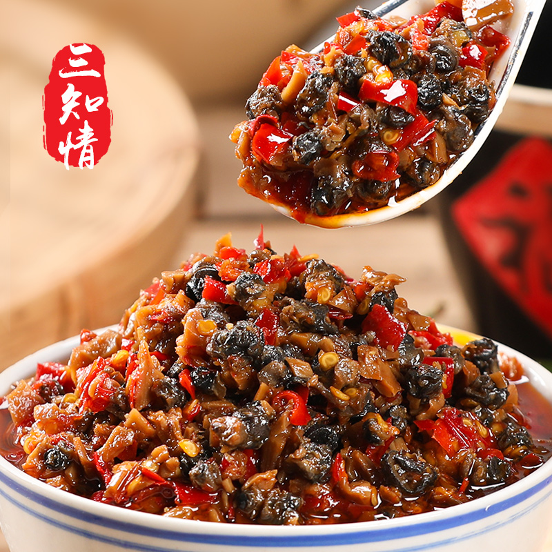 三知情 剁椒螺蛳肉280克 香辣爽口开盖即食下饭湖南风味剁辣椒