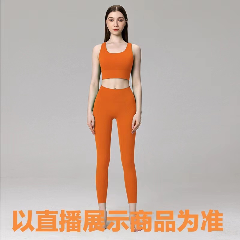 lulu短袖欧美速干运动服T恤夏季瑜伽服宽松美背上衣跑步健身服女