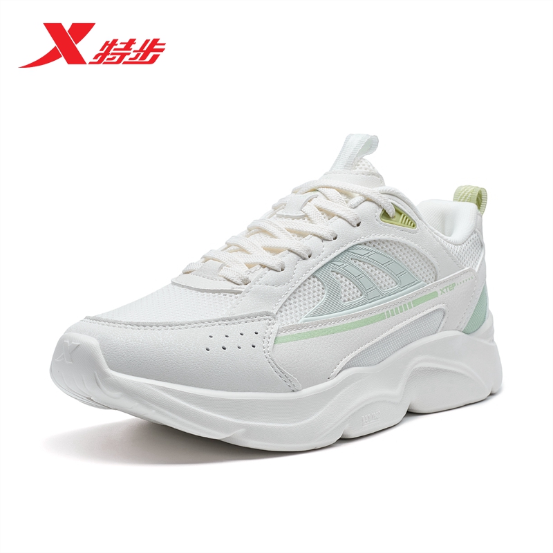 XTEP/特步特步老爹鞋休闲鞋男女同款2024新款网面透气情侣鞋子