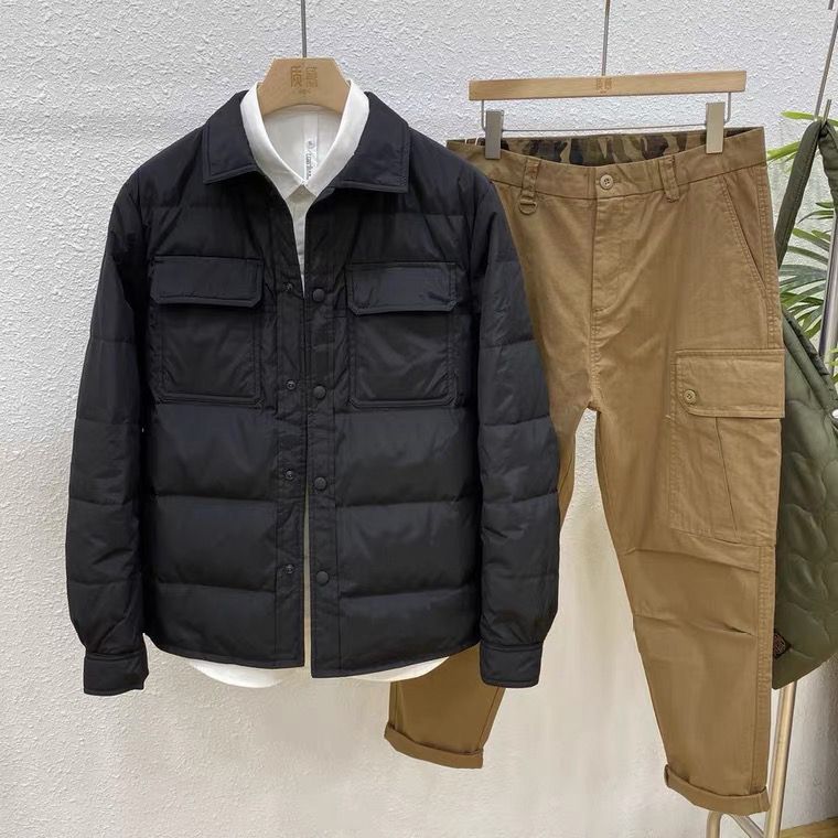 雅鹿新款轻薄羽绒服男潮薄款短款鸭绒男士2024秋冬季新款冬季大码