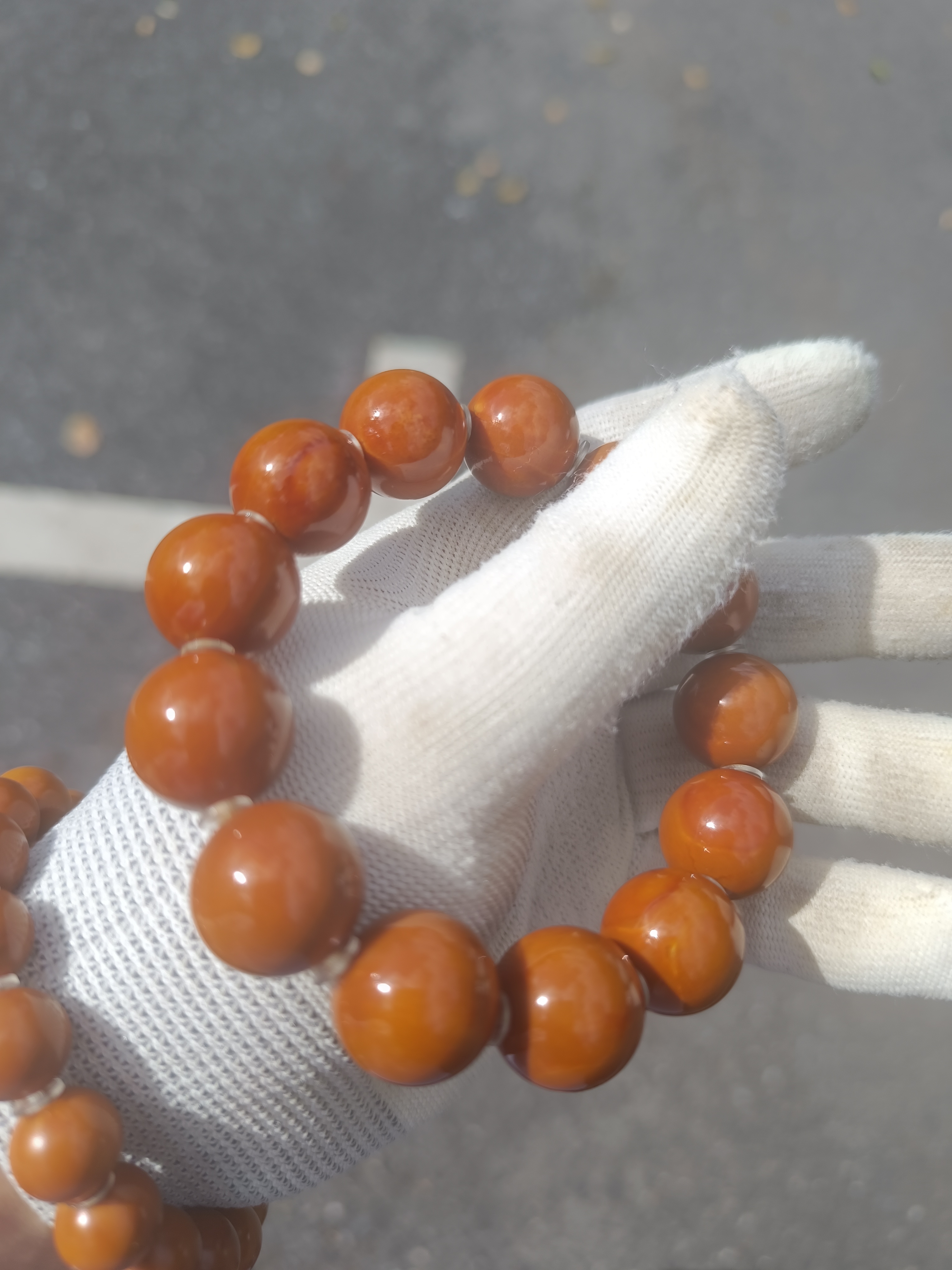 橄榄核光珠1.8，铁核，无暇精品