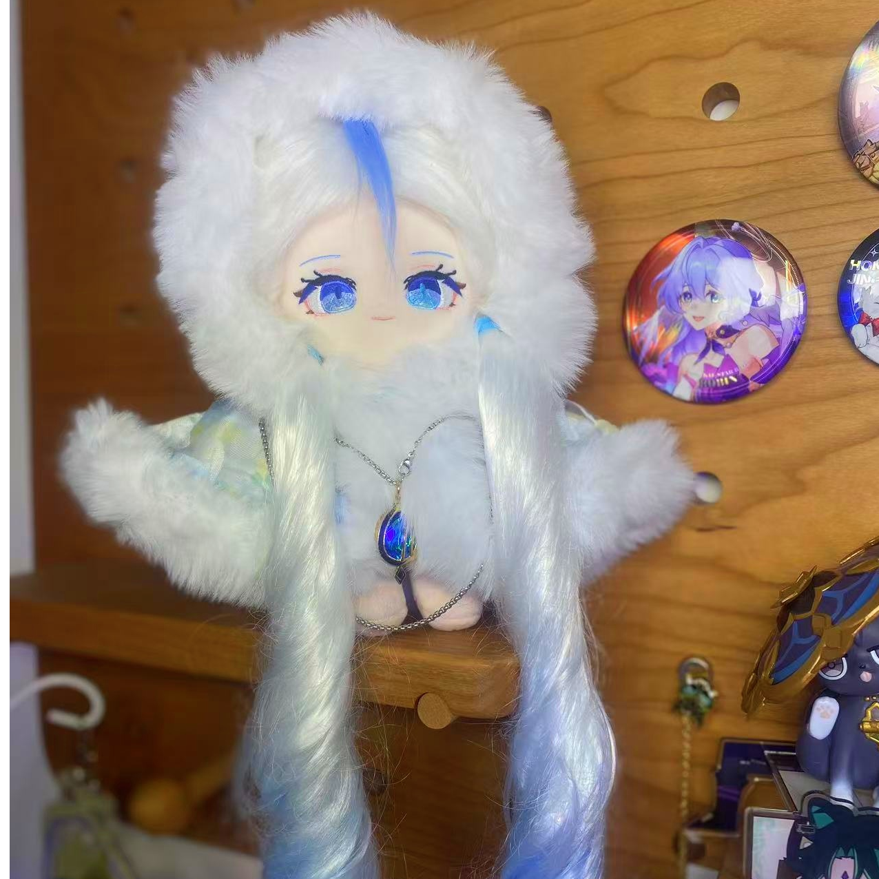 【芙芙娃娃】有骨芙宁娜娃娃20cm