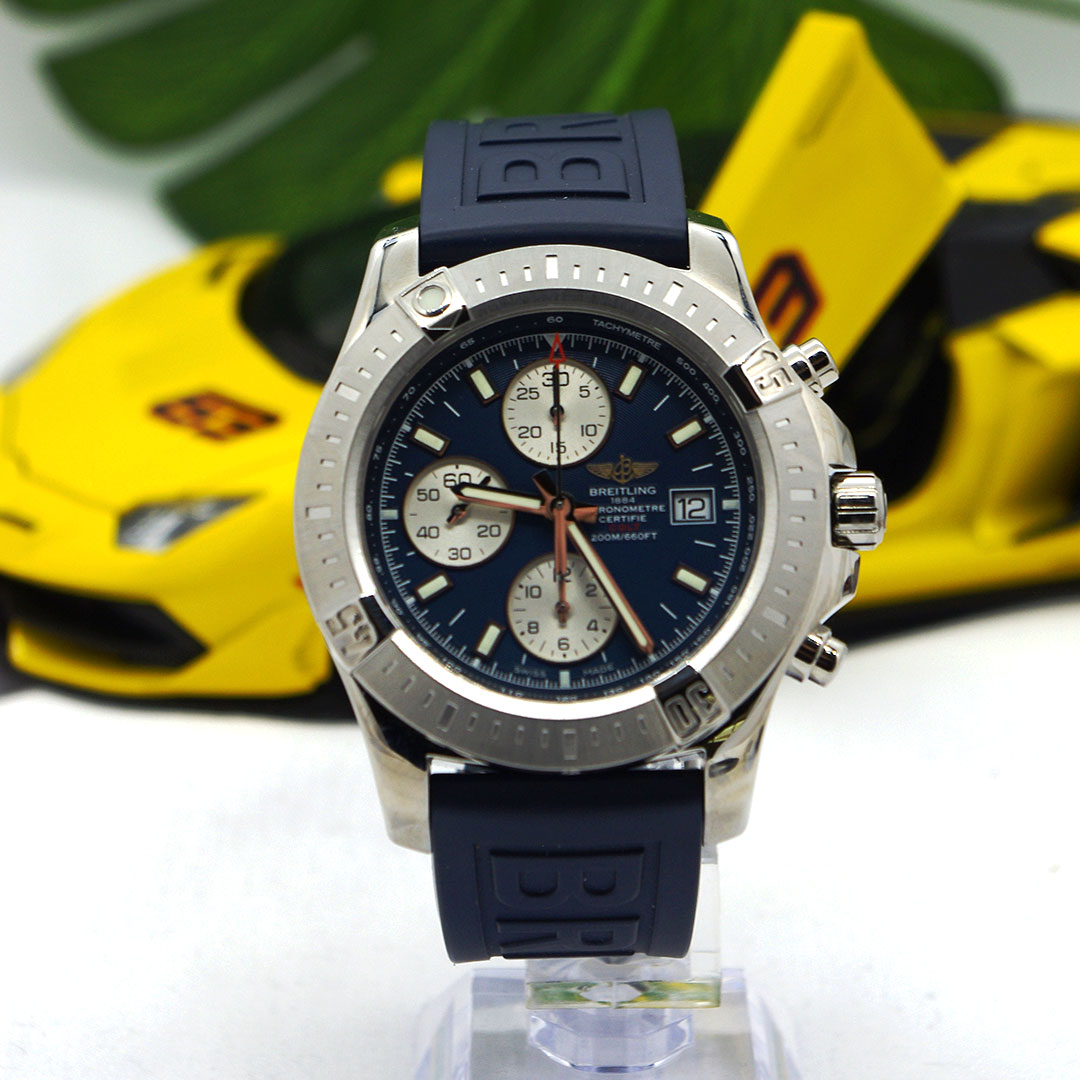 99新 BREITLING/百年灵 挑战者系列/表径44/19年全套/37800