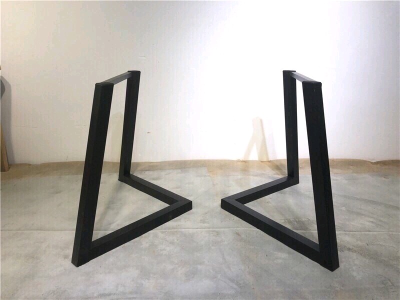 铁艺脚架简约立式三脚架极简V造型单卖运费到付60左右配板免运费