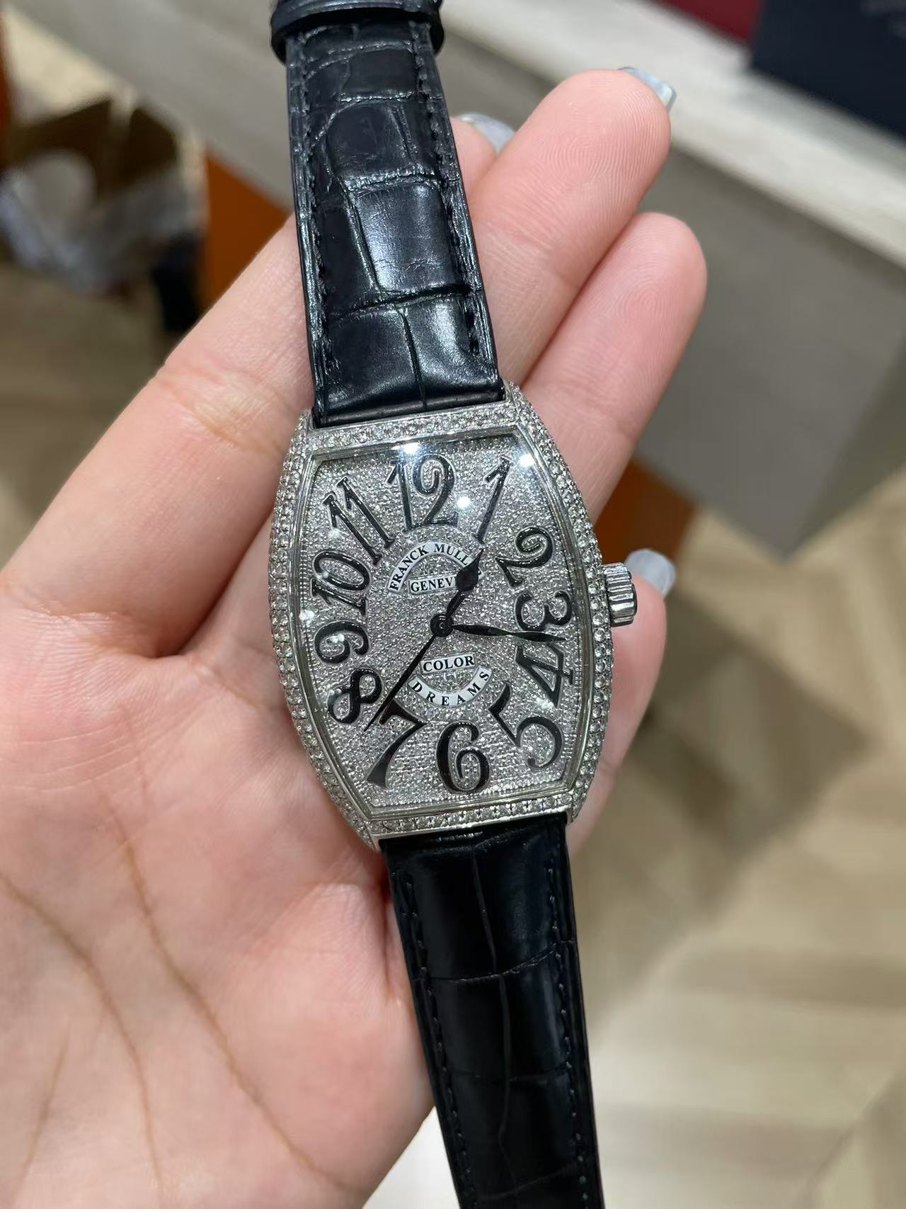 95新 Franck Muller/法兰克穆勒 法穆兰5851后钻机械