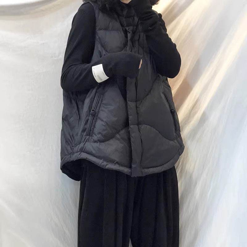 羽绒服2023棉服保暖新款韩版冬季羽绒马甲女学生短款加厚小个子马