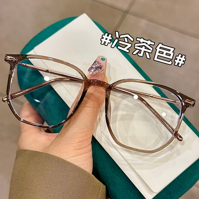 高颜值减龄素颜镜新潮防蓝光眼镜近视可配有度数-01250