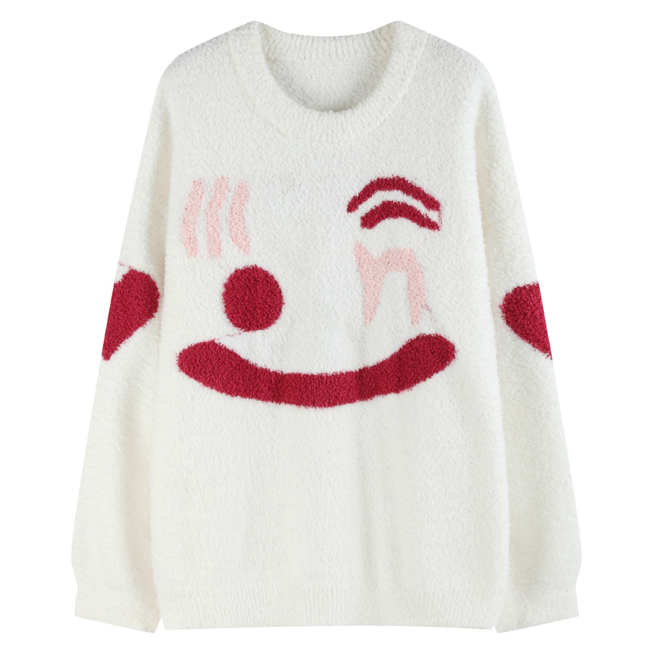 2024半边绒抗静电毛绒宽松睡衣家居服时尚保暖女士4290秋冬