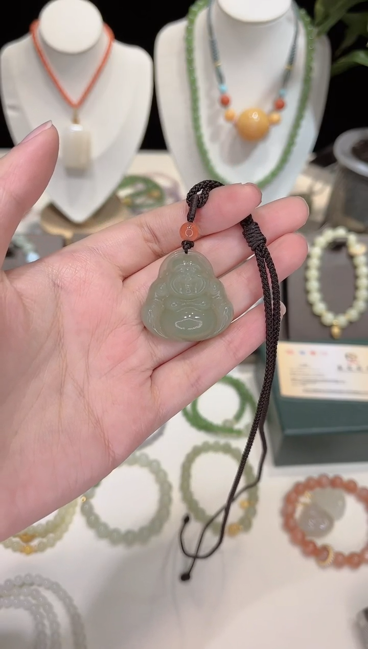 【闪购商品】和田玉手链未镶嵌晴水/高货/佛