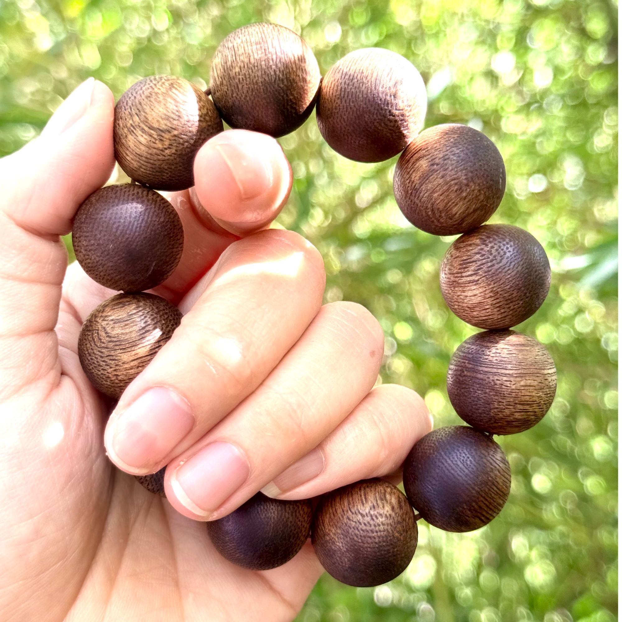 【香来运转】奇楠沉香圆珠手串 8-20mm 香韵清凉透顶 