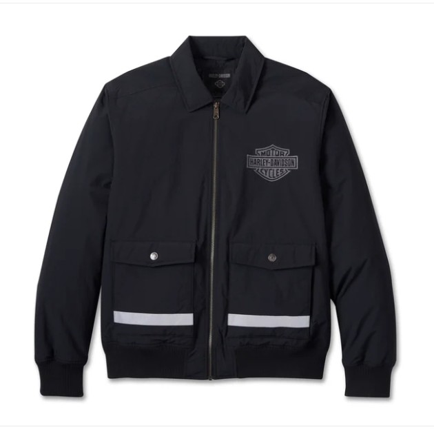 哈雷戴维森男款秋冬保暖休闲棉衣（清仓版）97420-24VM