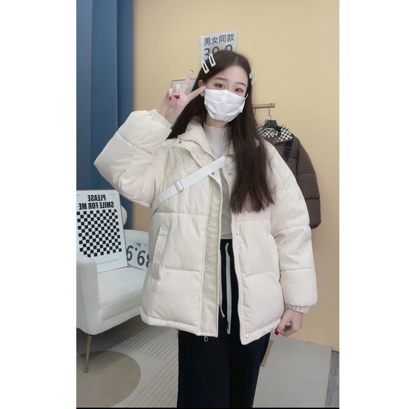 【年前清】男女同款立领棉服冬季加厚短款韩版过冬宽松休闲棉袄外套