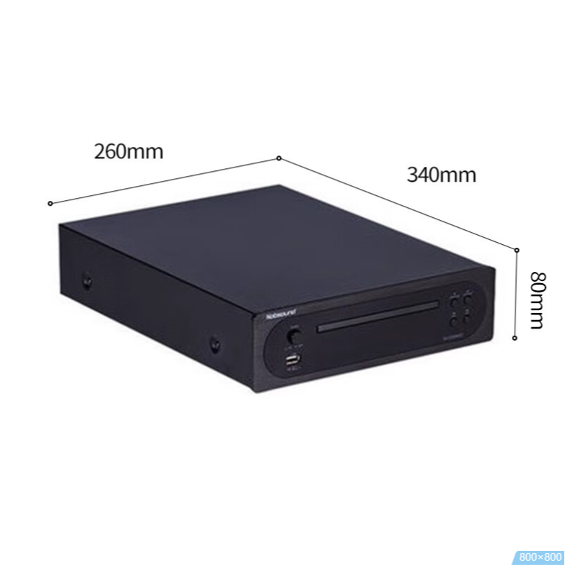 诺普声DV535二代DVD影碟机迷你EVDVCDCD家用播放器光盘dvd影碟机