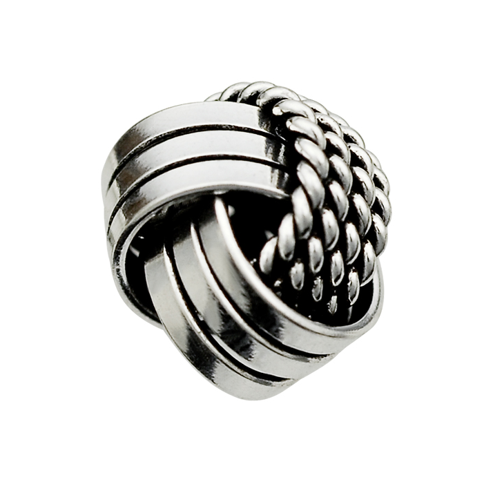 MOKI 925银耳饰 饰品男士925纯银耳钉麻吉潮女个性复古港风时尚麻