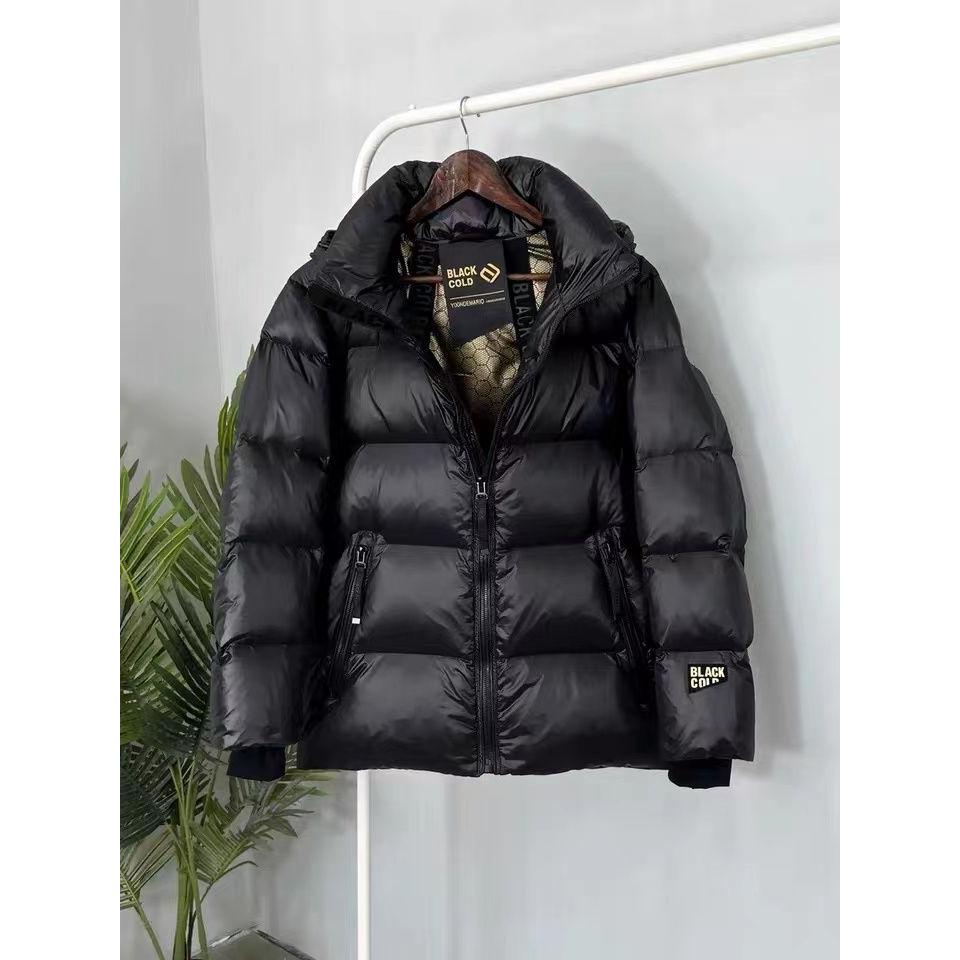 波司登【黑金白鸭绒】羽绒服短款男女同款冬季加厚宽松大码爆款外
