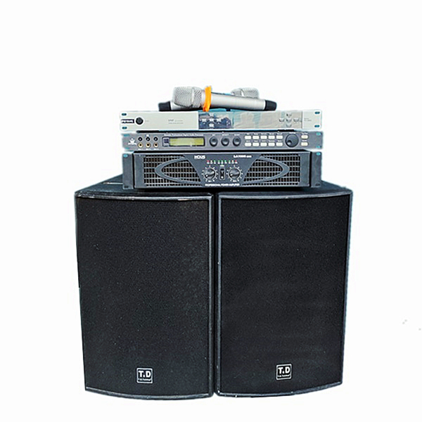 12寸TD唐龙高音B&C音箱K歌家庭客厅四件套产品(不包邮）使用