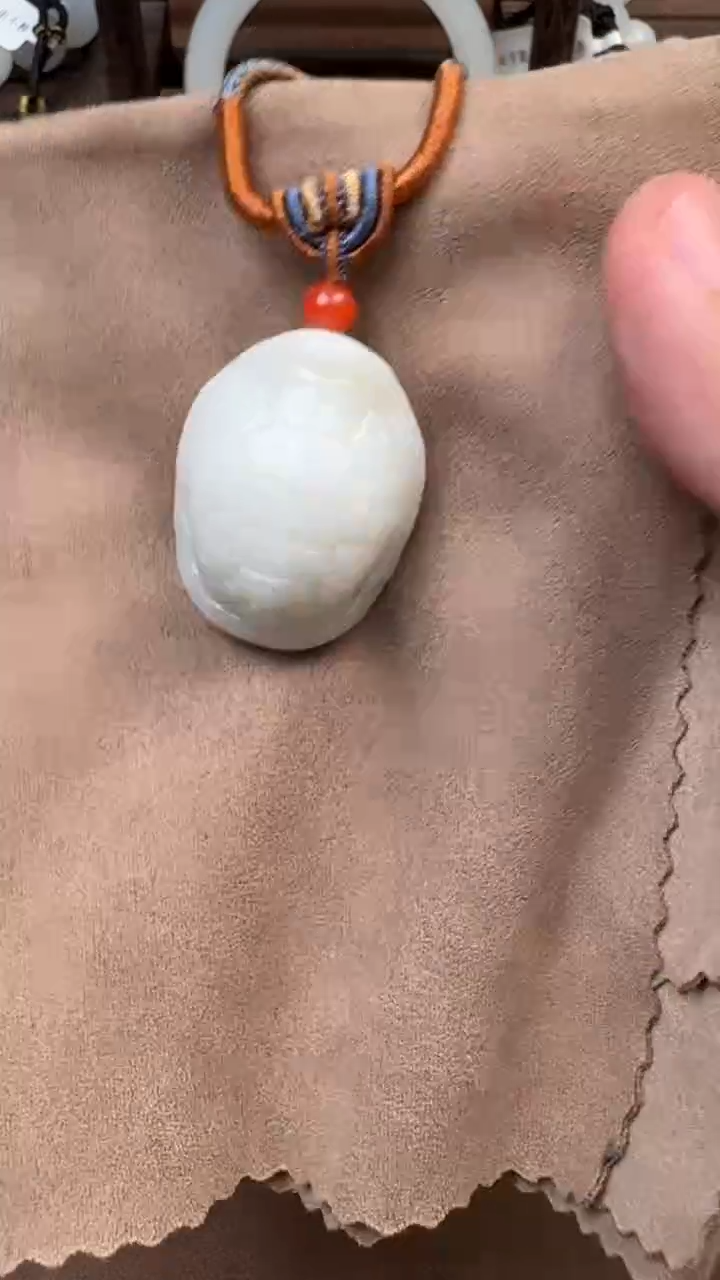 【闪购商品】和田玉吊坠未镶嵌1386富甲天下