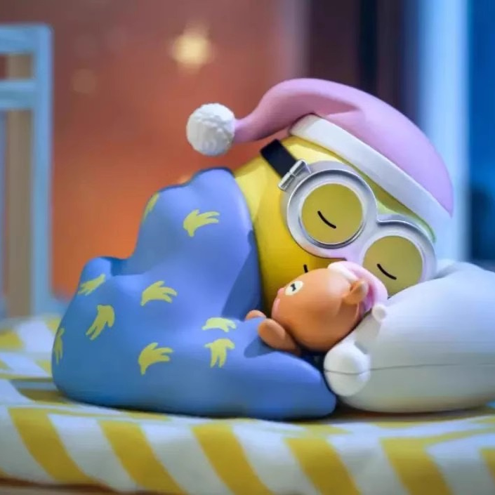 【影视潮玩】小黄人形影不离系列新品可爱手办盲盒呆萌礼物