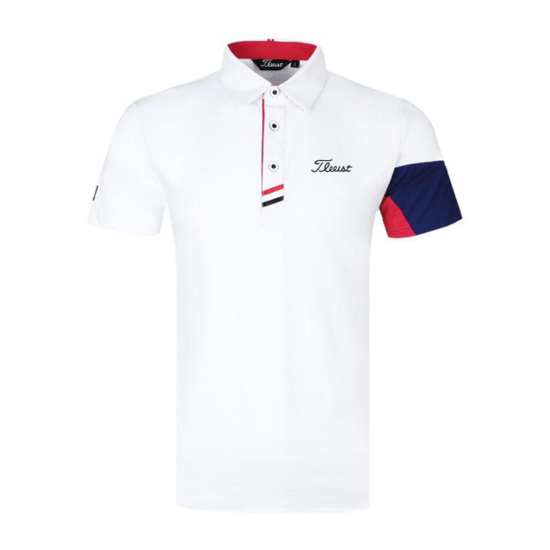 高尔夫新款球衣透气舒适GOLF男装户外速干百搭上衣POLO衫短袖男装