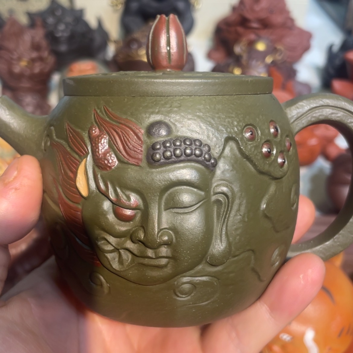 【闪购商品】紫砂茶宠龙**甲