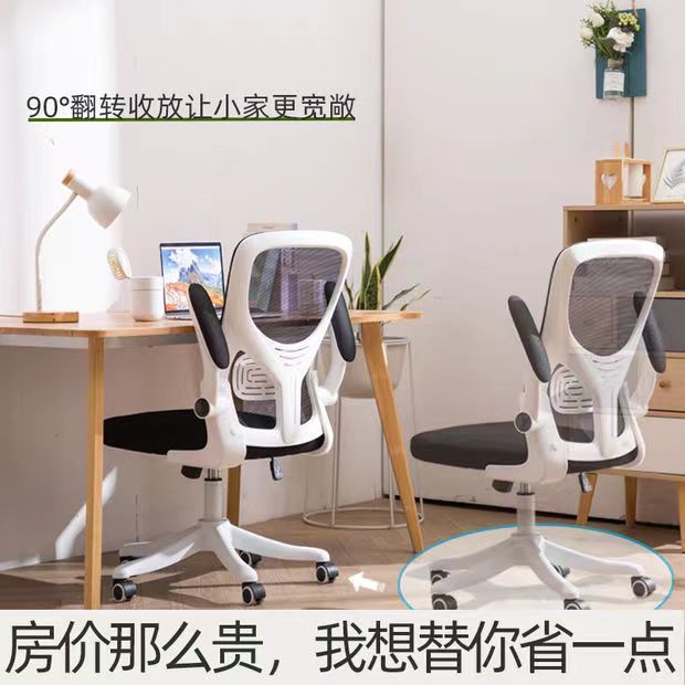 2024款学生椅子电脑椅家用办公椅儿童升降工学座椅中学生久坐舒适