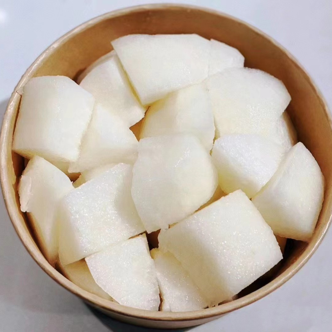 果切【鲜果切】秋月梨果切爆汁甜汁水超足秋月梨易氧化-500g/1盒水果鲜果切同城