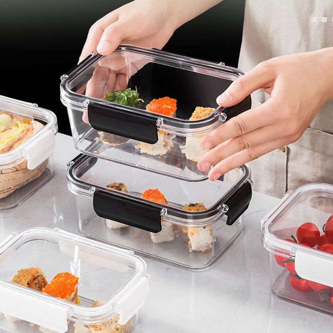 保鲜盒食品级冰箱专用收纳盒冷冻带盖密封盒食物饺子盒蔬菜食品罐