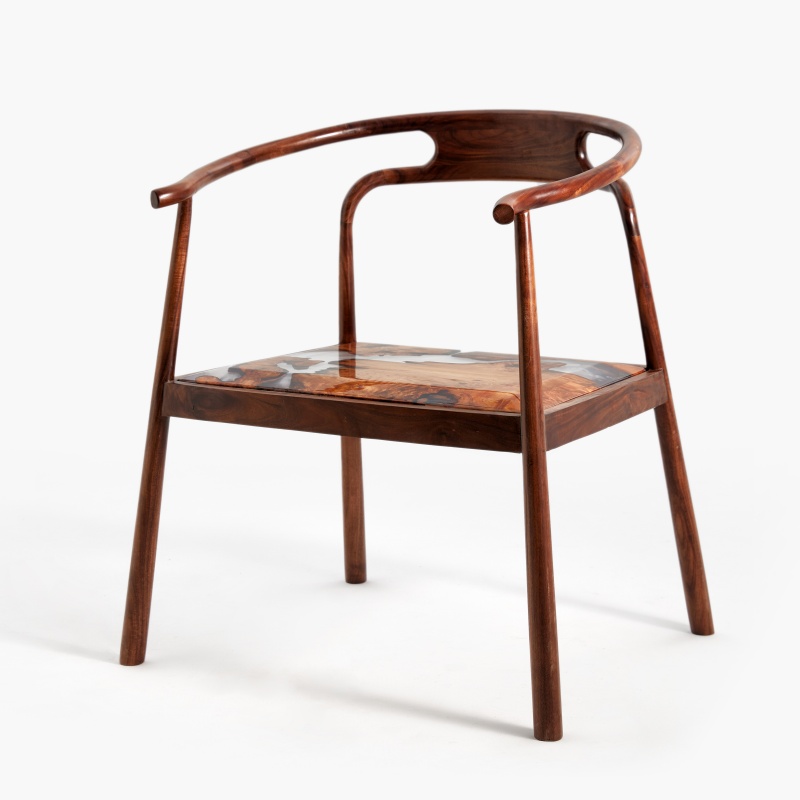 高端茶椅茶桌主人椅官帽椅新中式家用简约禅意桌椅阳台实木椅书椅