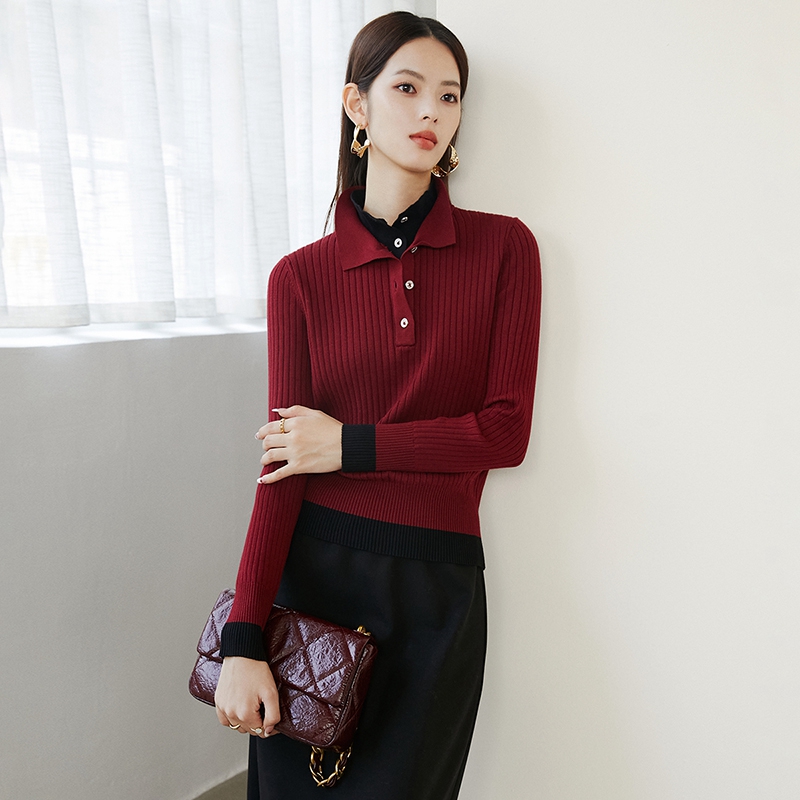 【粉丝专享】毛衣显白套头针织衫女24083057