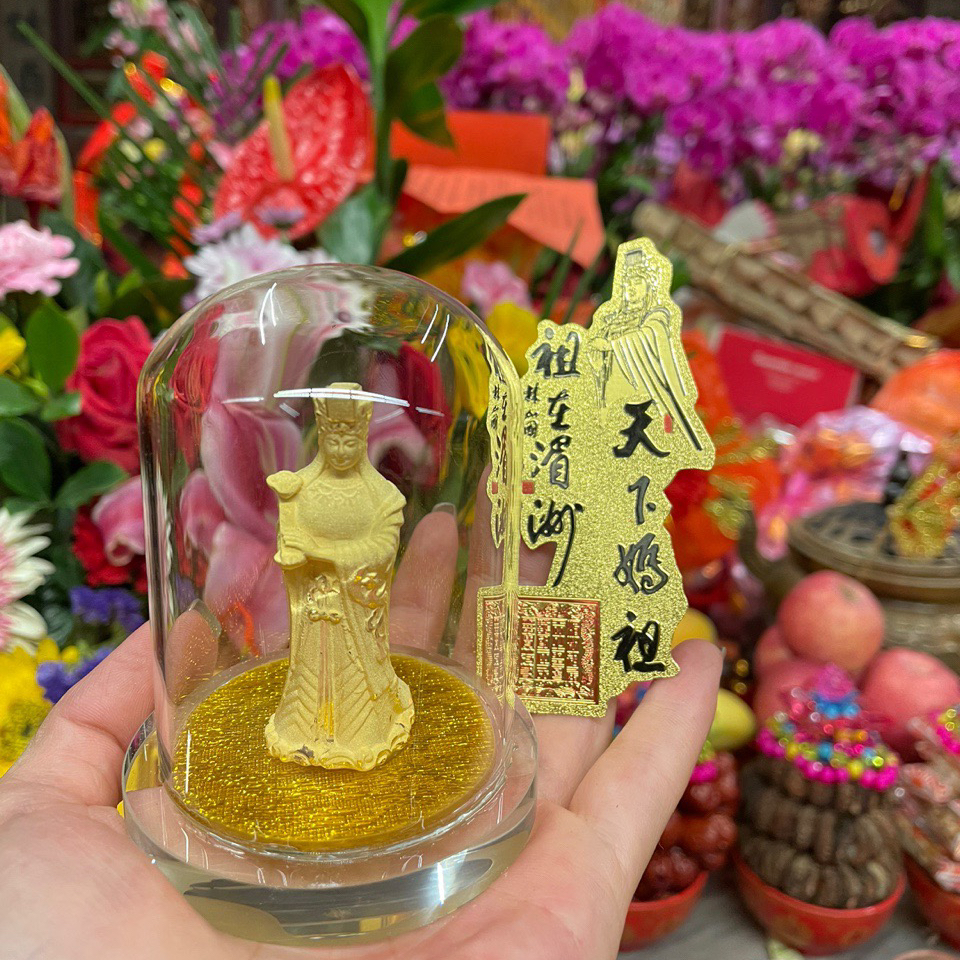 【已过香】湄洲岛妈祖 天后娘娘车载摆件 站姿款